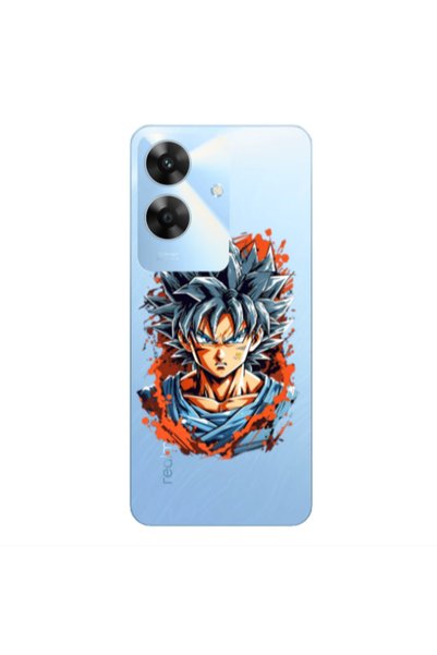 Other Realme Note 60 Anime Goku Transparent Silicone TPU Θήκη