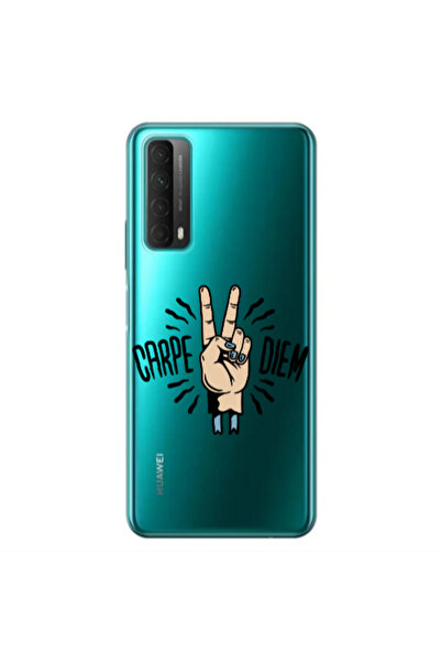 Other Huawei P Smart 2021 Carpe Two Diem Transparent Silicone TPU Θήκη