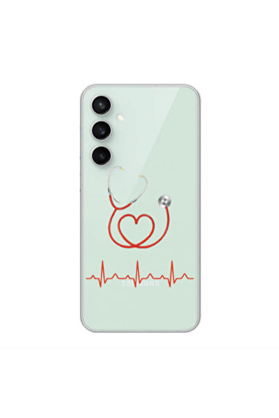 Other Samsung S24 Plus Stethoscope Transparent Silicone TPU Θήκη