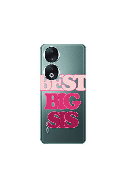 Other Honor 90 5G Best Big Sis Transparent Silicone TPU Θήκη