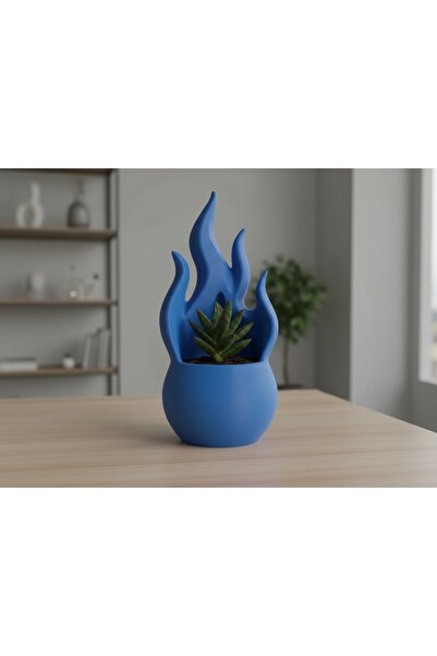 OEM Modern Flame Design Decorative Planter for Small Plants
