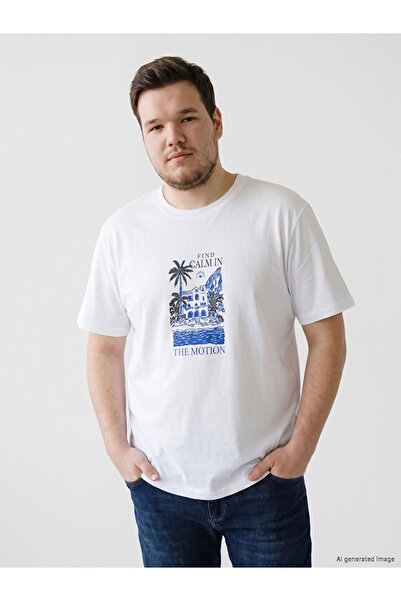 LC Waikiki Crew Neck Printed Men's T-Shirt