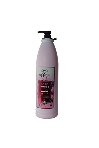 MAXDONA Rose Shampoo for All Types of Hair, Moisturizing and Nourishing, 3 Li...