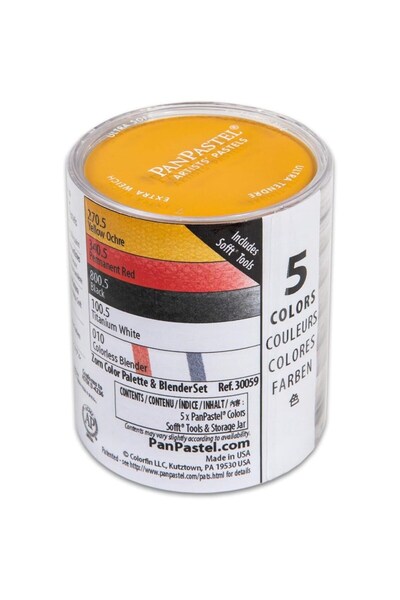 Panpastel Artist Pastel Boya 5 Zorn Colors & Blender Set