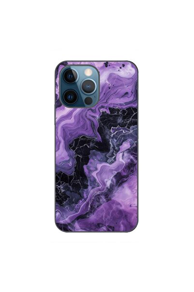 OEM Husa compatibila cu Apple iPhone 12 Pro Silicon Gel Tpu Model Abstract Pu...