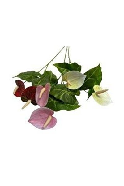 OEM Flori Artificiale Anturium Rosu