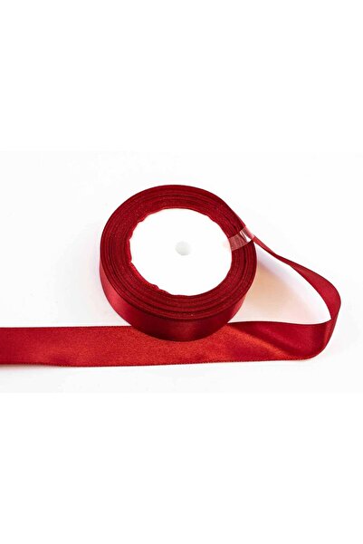 OEM Panglica Satin 2.5cm/22m ROSU INCHIS 033 (Set 3 buc)