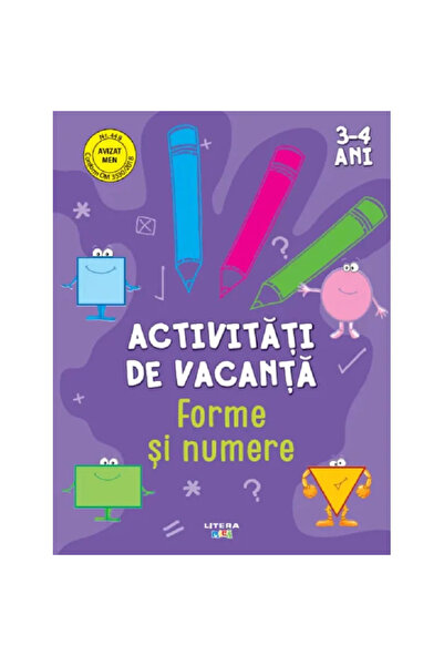 OEM Activitati de vacanta. Forme si numere (3-4 ani)