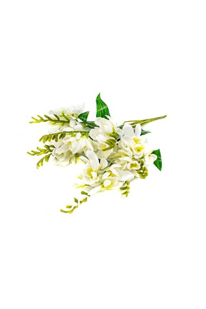 OEM Flori Artificiale Buchet 9 Frezii Alb