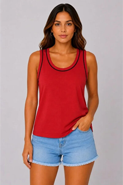Veraura Lifestyle Athlete tank top bicycle collar sleeveless summer tank top ...