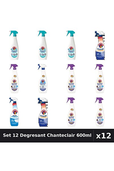 Chanteclair Set 12 Degresant Universal 600ml - Anti-Miros, Bicarbonat, Extra ...