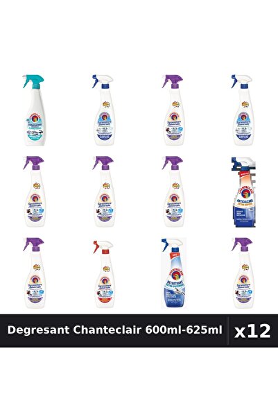 Chanteclair Set 12 Degresant Universal 600ml-625ml - Lavanda, Bicarbonat, Mar...