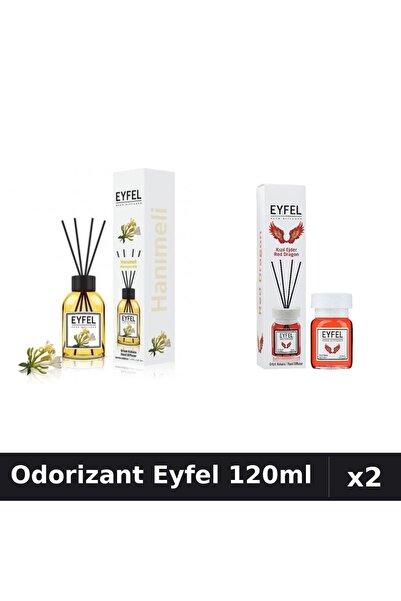 Eyfel Set 2 Odorizant Camera Betisoare 120ml - Mana Maicii Domnului, Red Dragon