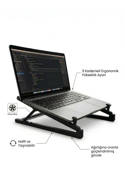 Orvenheim Katlanabilir Ayarlanabilir Laptop Standı Ergonomik Notebook Macbook...