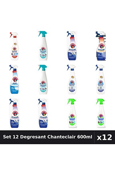 Chanteclair Set 12 Degresant Universal 600ml - Anti-Miros, Bicarbonat, Extra ...