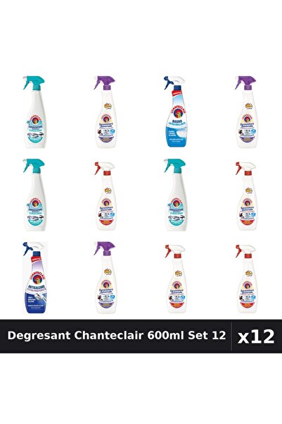 Chanteclair Set 12 Degresant Universal 600-625ml - Lavanda, Marsilia, Mosc, A...
