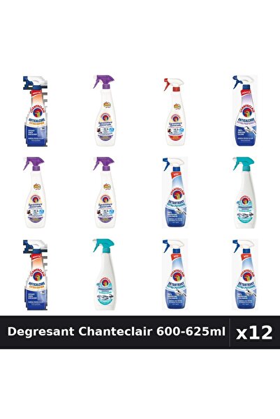Chanteclair Set 12 Degresant Universal 600-625ml - Mosc, Marsilia, Anti-Miros