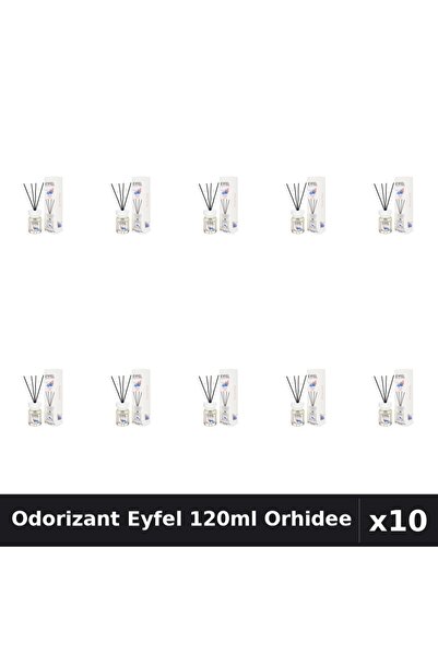 Eyfel Set 10 Odorizant Camera Betisoare Orhidee 120ml - Parfum Intens