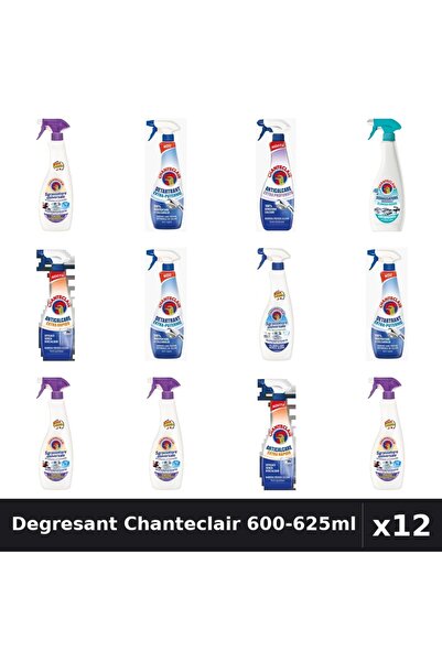 Chanteclair Set 12 Degresant Universal 600-625ml - Lavanda, Bicarbonat, Mosc Alb