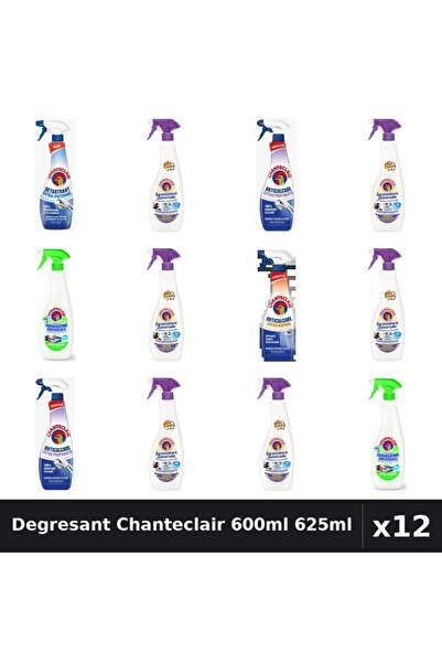 Chanteclair Set 12 Degresant Universal 600ml-625ml - Mosc, Lavanda, Lamaie, A...