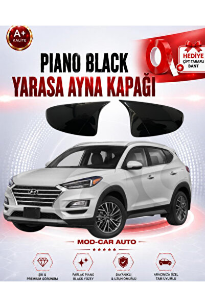 MODxAUTO HYUNDAI TUCSON 2018-2020 YARASA AYNA KAPAGI P.BLACK