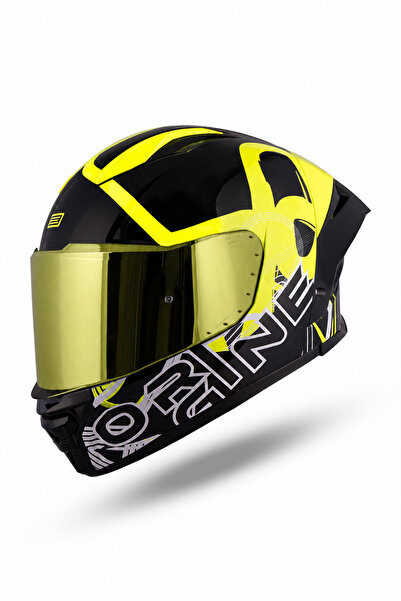 Origine Pista Fluo Siyah-Sarı Kask