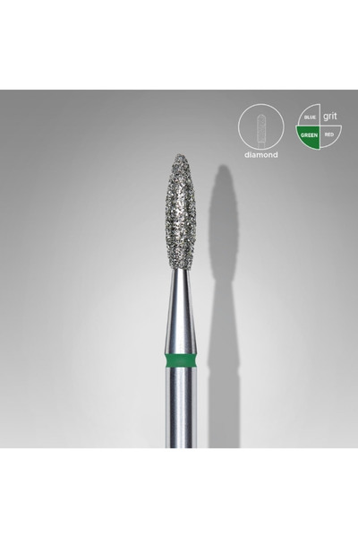 STALEKS Freză diamantată, dură, 2.1x8.0 mm, G021/8