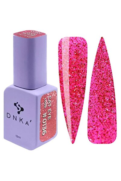 OEM Ojă semipermanentă # 0136 Cat Eye DNKa, 12ml