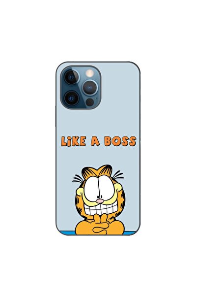 OEM Case compatible with Apple iPhone 12 Pro Silicone Gel Tpu Pattern Garfiel...