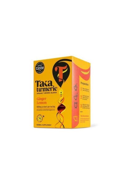 Taka Turmeric Organic Ginger Lemon Tea