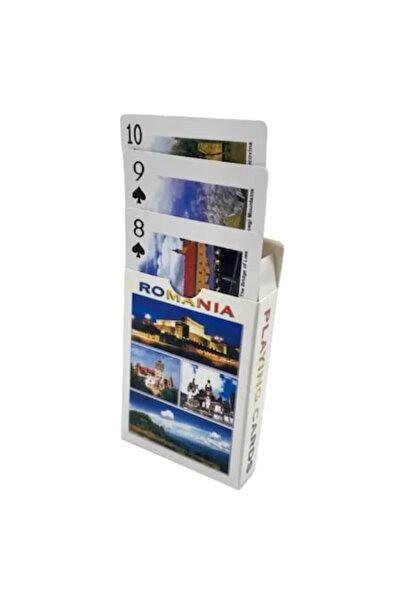 OEM Set de cărți de joc pentru Poker și Jocuri de Societate, „Turist România”...