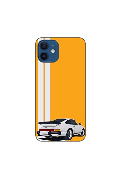 OEM Husa compatibila cu Apple iPhone 12 Silicon Gel Tpu Model Porsche 911 Turbo