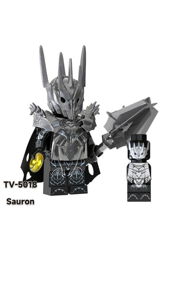 yamanS Sauron LOTR Figür Yapı Blok Oyuncak(Custom Özel Tasarım Minik Figürlü ...