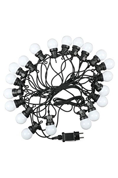 V-TAC FESTIVE LIGHT STRING IP44 10M 0.5W X 20 6000K COOL WHITE