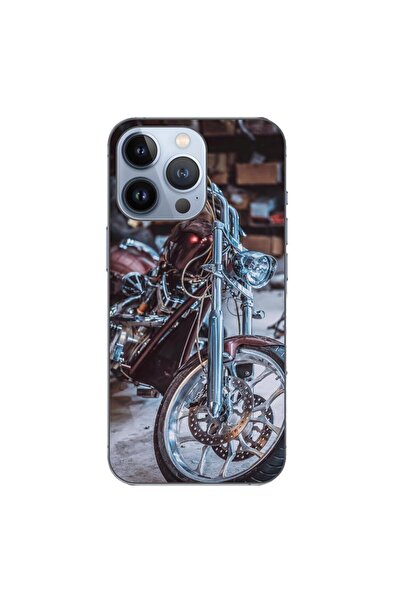 OEM Husa compatibila cu Apple iPhone 13 Pro Silicon Gel Tpu Model Harley Garage