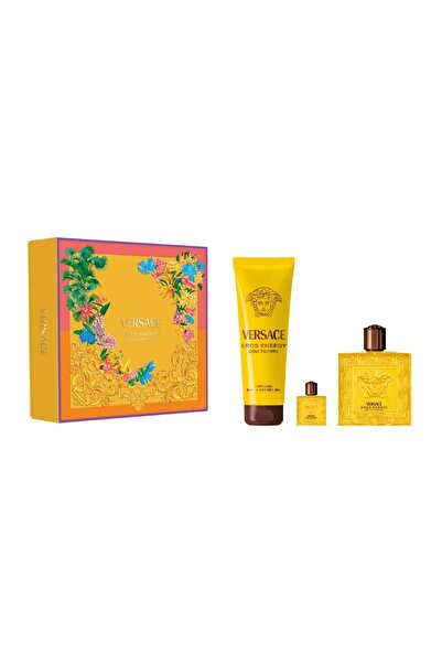 Versace Комплект Versace: Eros Energy, Парфюмна вода, За мъже, 100 мл + Eros ...