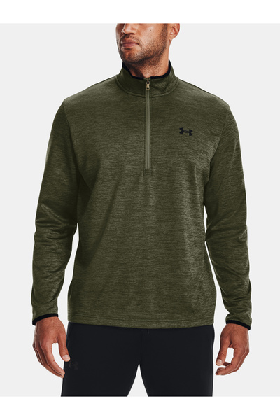 Under Armour Mikina UA Armour Fleece 1/2 ZIP-GRN