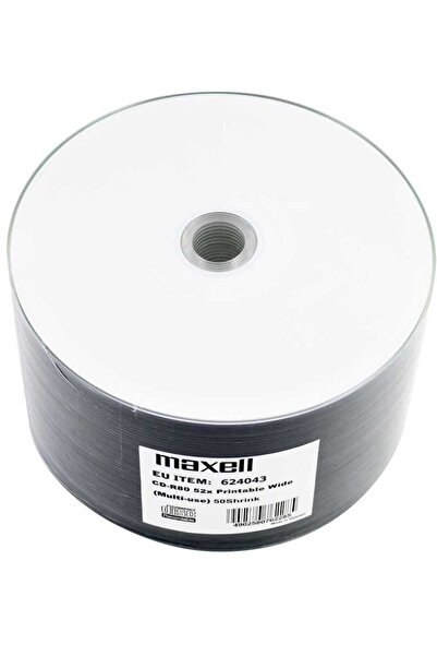 Maxell Εκτυπώσιμα CD-R 50 τεμάχια/σετ 700 MB 52X Συρρικνούμενα