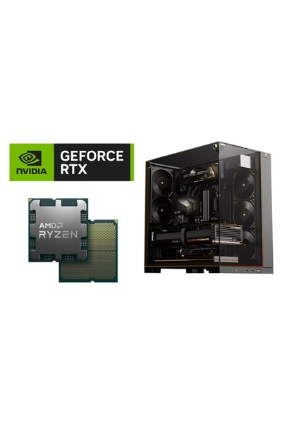 Other جهاز كمبيوتر للألعاب مع معالج AMD Ryzen 7 9850X3D ولوحة أم ASUS X890 وب...