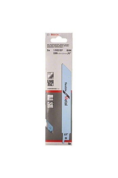 Bosch 5 Saber Saw Blades S 922 EF - 2608656015