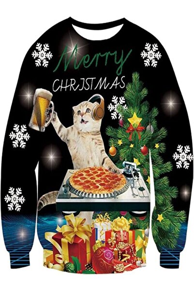 Other Fanient Unsiex Christmas Jumper, Ugly Christmas Jumper, 3D Printed Patt...
