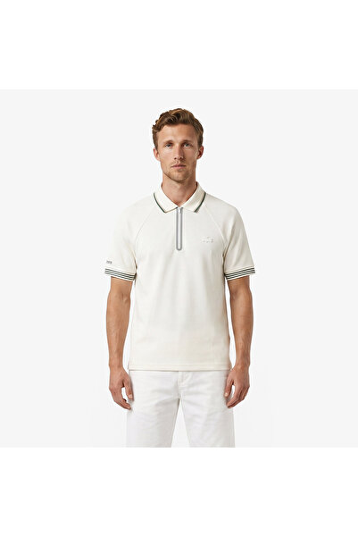 Lacoste Erkek Regular Fit Krem Polo