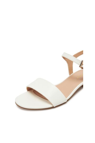 Jenny Sandale de damă WS21167-01 Albe