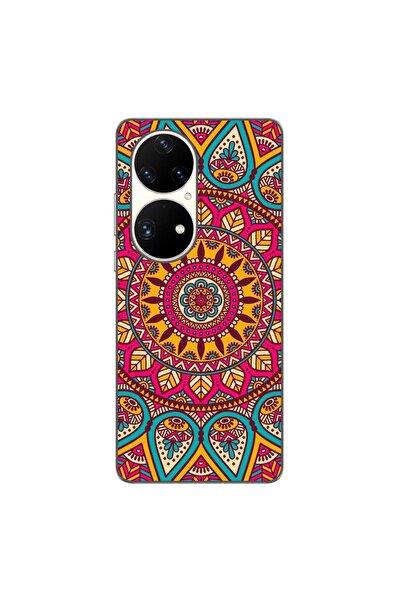 OEM Husa compatibila cu Huawei P50 Pro Silicon Gel Tpu Model Vibrant Mandala
