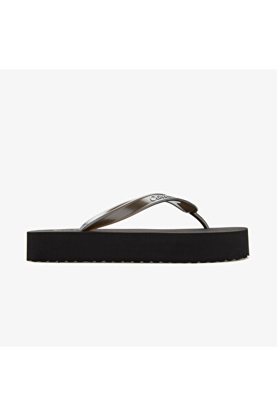 Calvin Klein Flatform Flip Flop Kadın Siyah Terlik