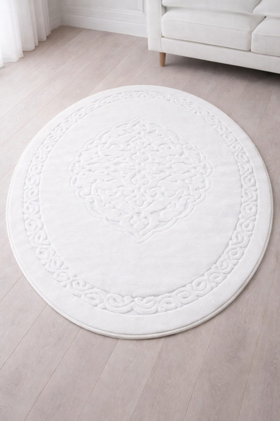 SN COTTONIA HOME سجادة حمام بيضاوية ناعمة 120 × 180
