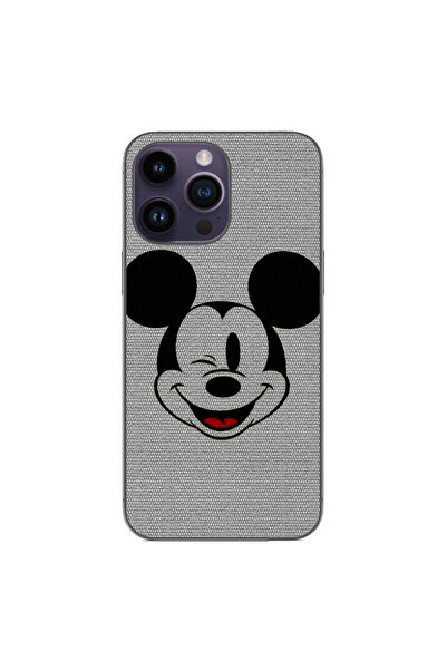 OEM Husa compatibila cu Apple iPhone 14 Pro Max Silicon Gel Tpu Model Mickey