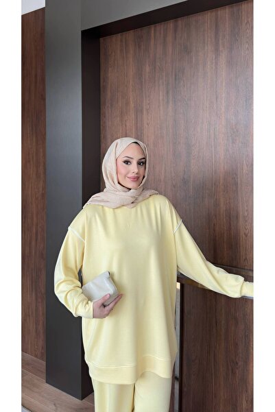 nurvina modest wear Modalna tkanina, široki kroj, dupli set