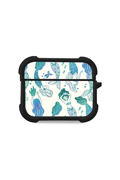 Sonique Θήκη Σιλικόνης Ocean Series για AirPods Pro 3 Γοργόνες