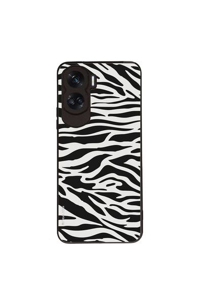 Sonique Θήκη Animal Print Series για Honor 90 Lite 5G Zebra